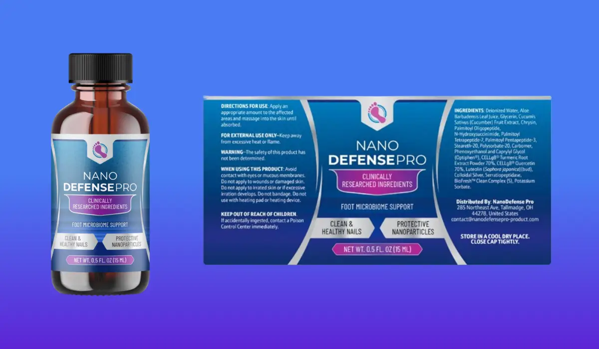 NanoDefense Pro Supplement Facts